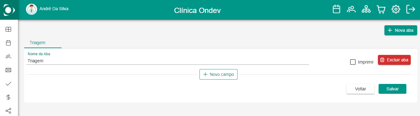 Aba Personalizada